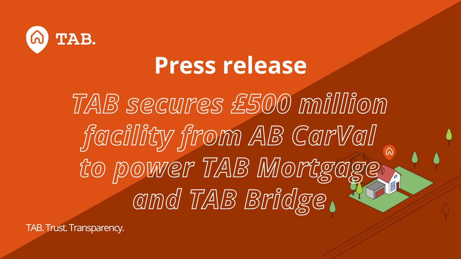 TAB secures £500 million facility from AB CarVal to power TAB Mortgage and TAB Bridge