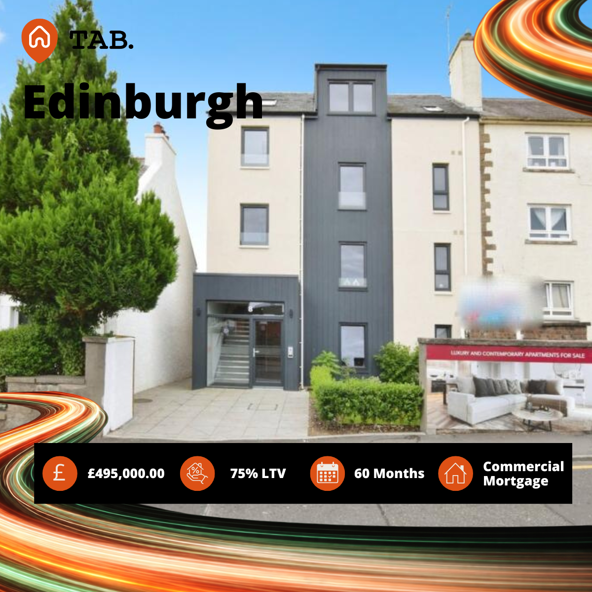 TAB provides £495,000 mortgage to restructure Edinburgh buy-to-let portfolio