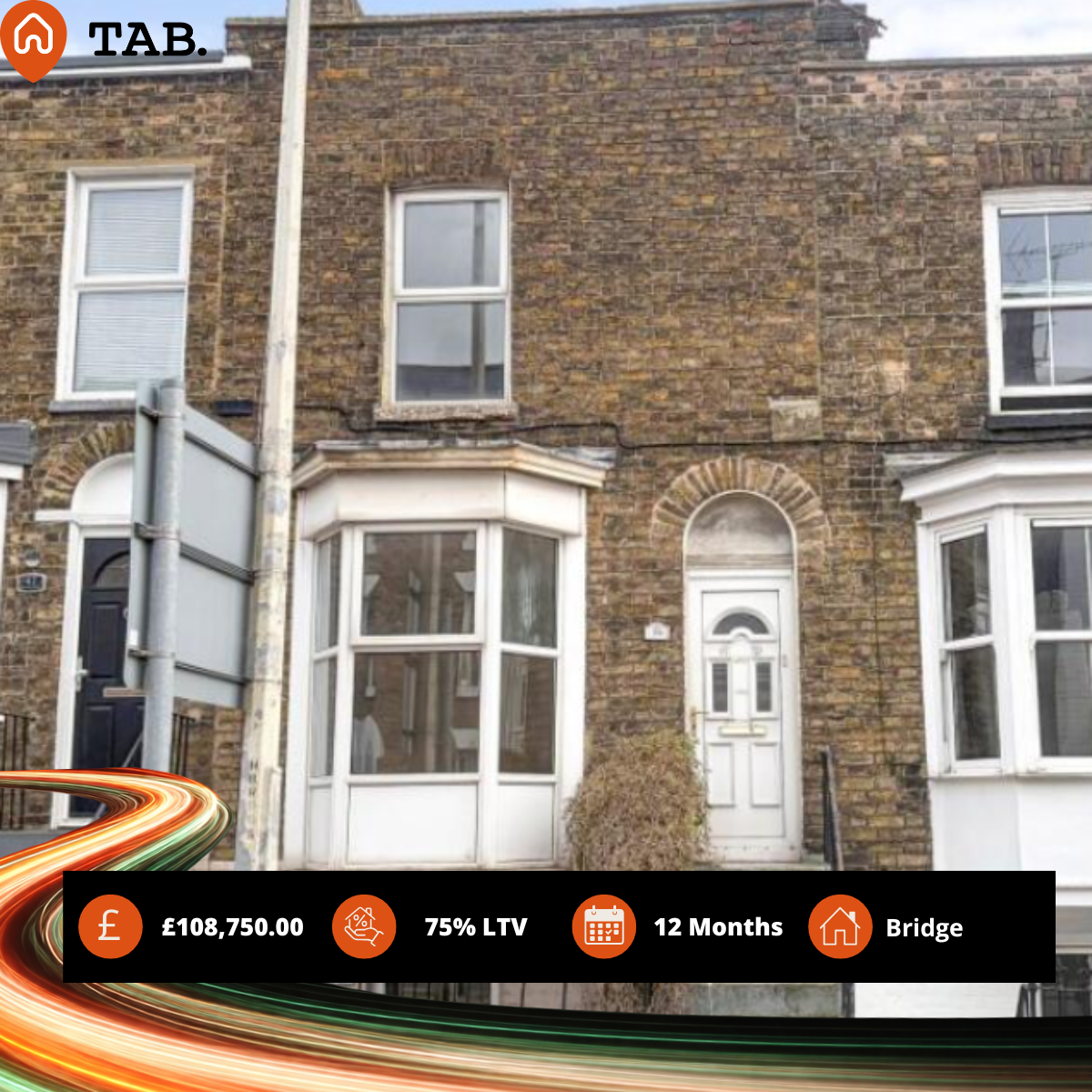 £108,750 bridging loan for residential property in Ramsgate