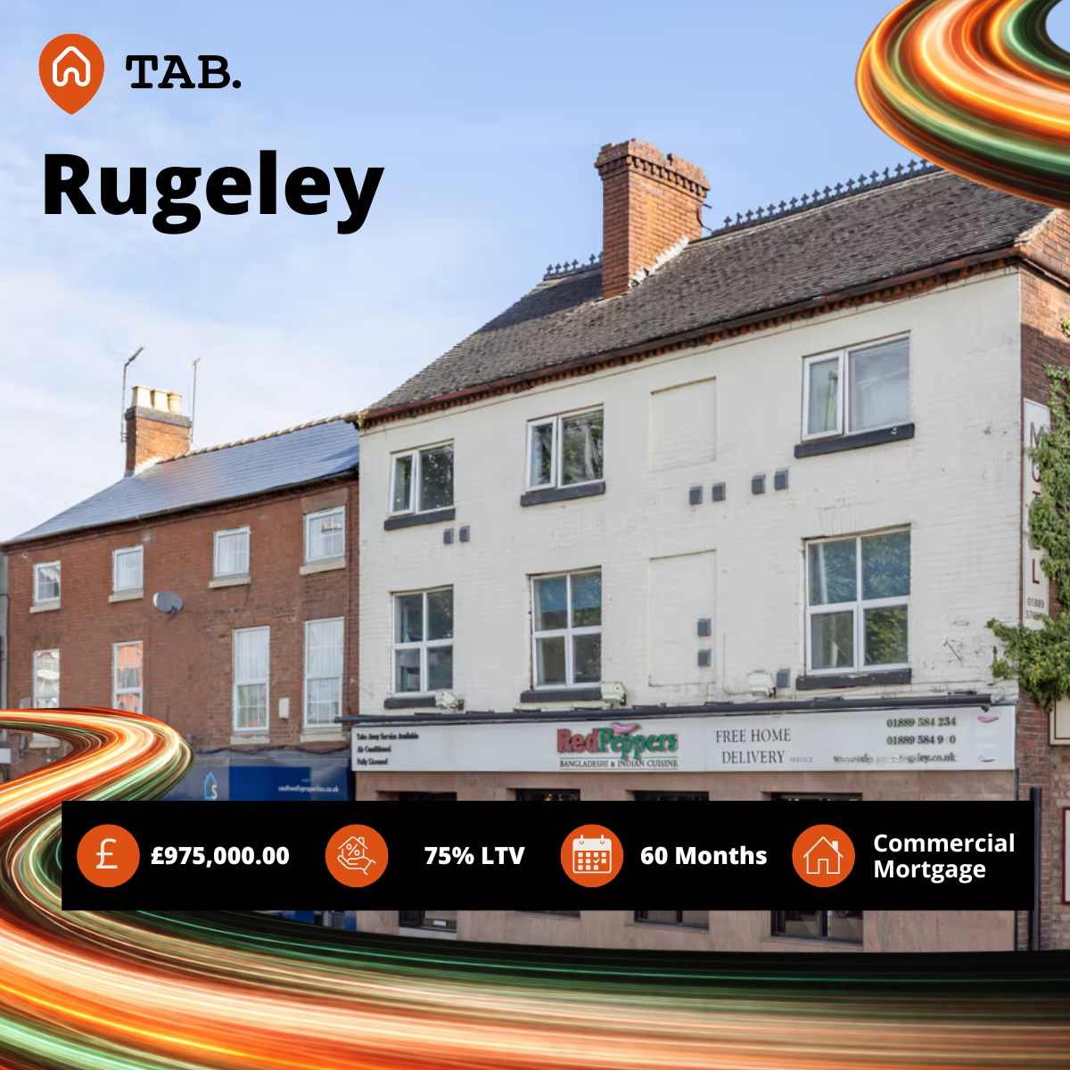 £975,000 term loan to support multi-unit residential investment in Rugeley