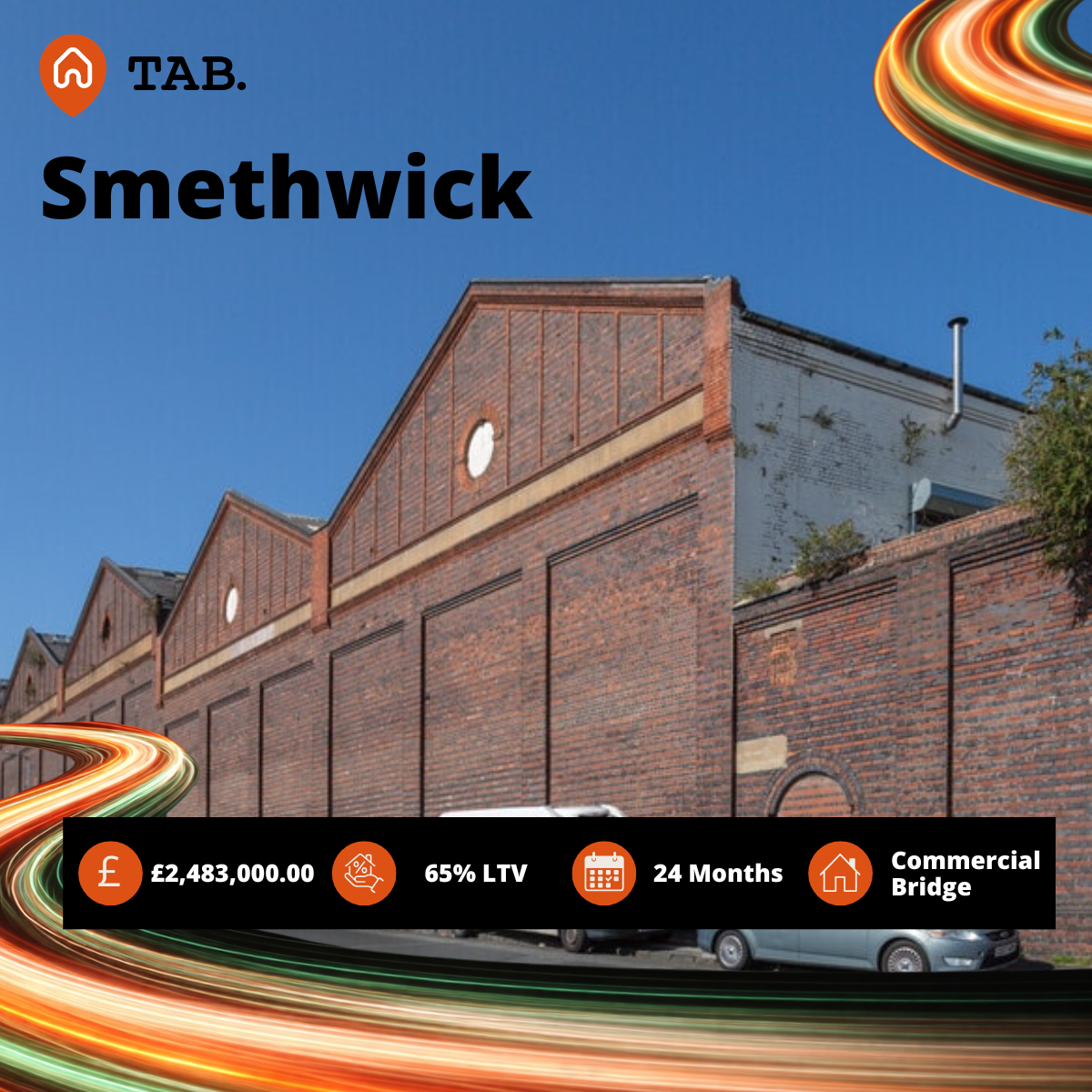 £2,483,000 bridging facility to support refinance of industrial asset