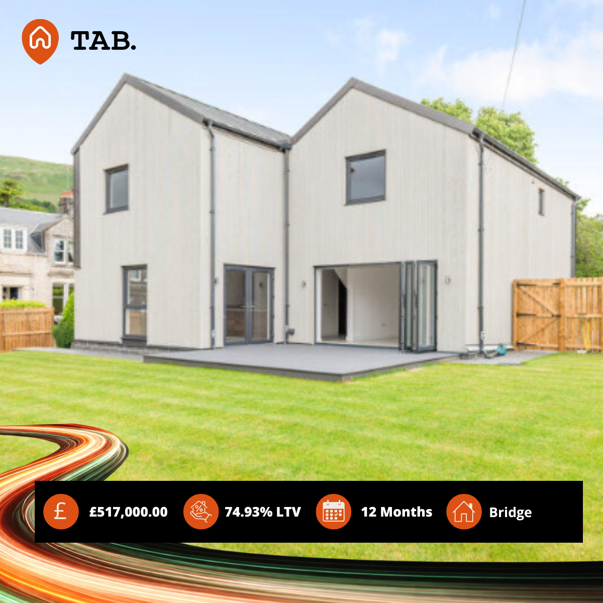 £517,000 bridging facility to release capital